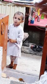 Portrait of a smiling young woman