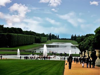 The garden of versailles france