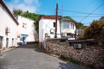 View of residential buildings