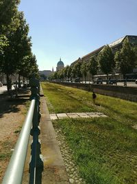 Fountain in park