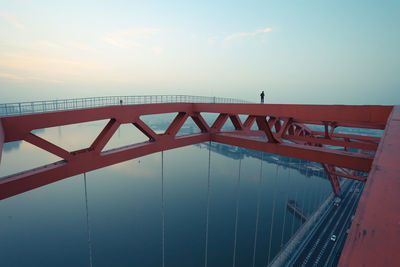 Bridge over sea