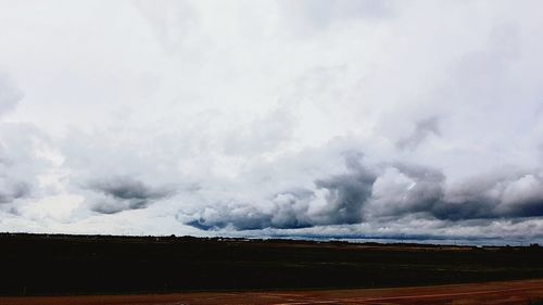 Panoramic view of landscape against sky
