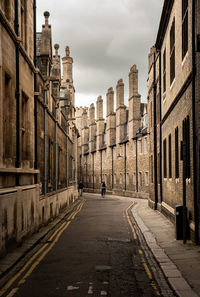Street amidst buildings in city