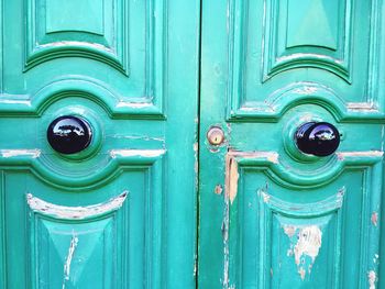 Full frame shot of closed door