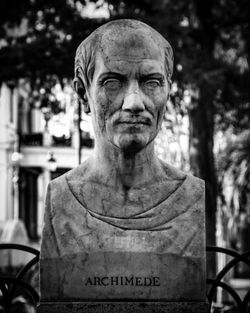 Close-up portrait of man