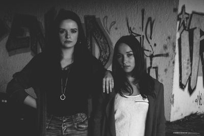 Portrait of young woman