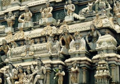 Low angle view of historical building