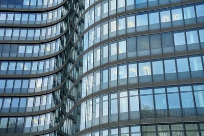 Low angle view of modern building