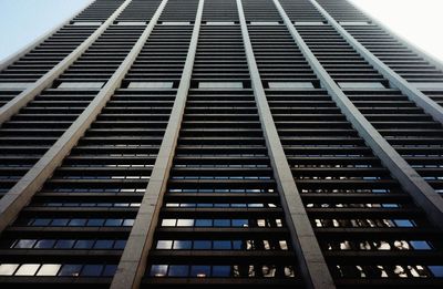 Low angle view of modern building