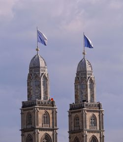 Low angle view of church