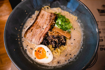 Close-up of food in plate