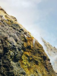 Scenic view of mountain against sky