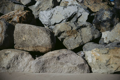 Full frame shot of rocks