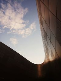 Low angle view of building against sky