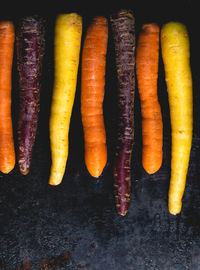 High angle view of vegetables