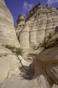 View of rock formations