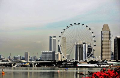 City at waterfront