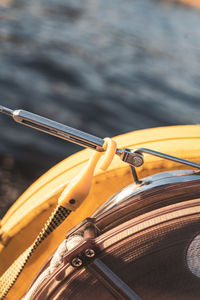 Close-up of boat