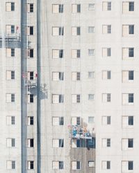 Full frame shot of modern building