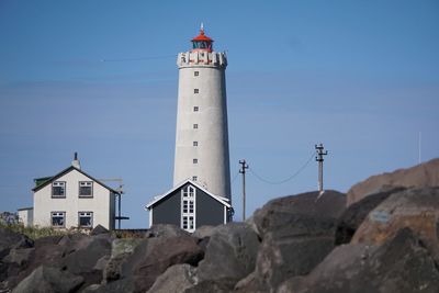 Lighthouse against sky