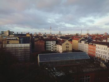 Cityscape against sky