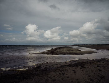 Scenic view of beach