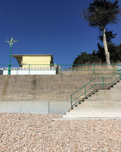 Low angle view of built structure against sky