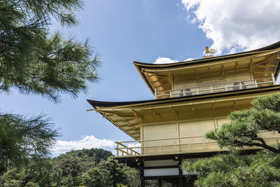 High section of built structure against the sky