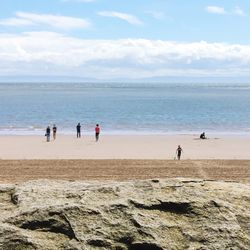 People on beach