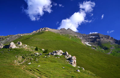 Panoramic view of landscape against sky