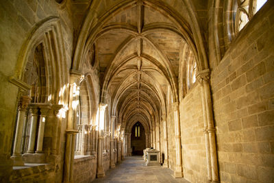 Interior of church