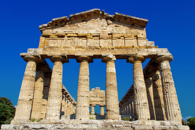 Old ruins against clear sky