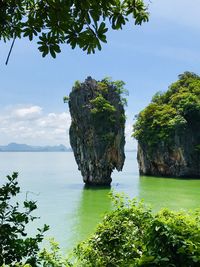 Phang nga in thailand. also called the janes bond island.