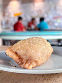 Close-up of food in plate