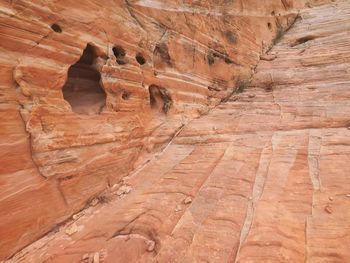 View of rock formation