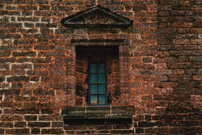 Low angle view of old building