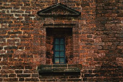 Low angle view of old building