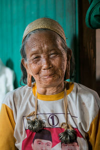 Portrait of a smiling young woman