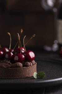 Close-up of fruits on table