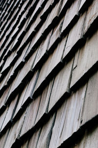 Full frame shot of roof tiles