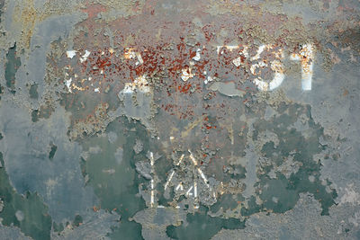 Full frame shot of weathered wall