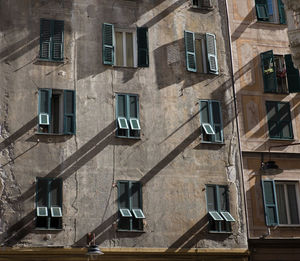 Low angle view of old building