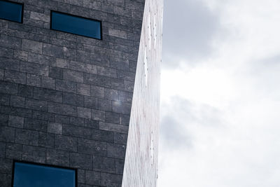 Low angle view of building against sky