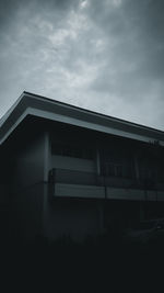 Low angle view of building against sky