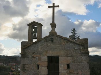 View of bell tower against sky