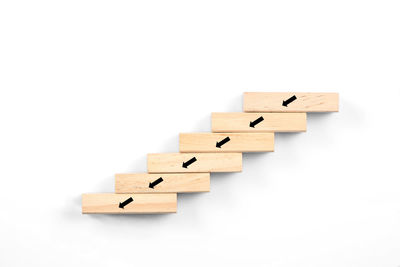 Close-up of stuffed toy against white background