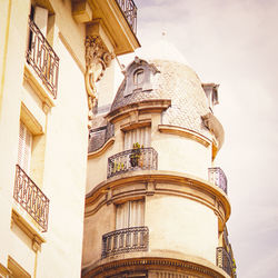 Low angle view of historical building against sky