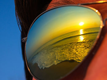 Close-up of glass of water