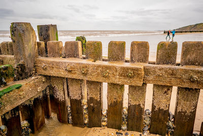 Panoramic view of sea against sky