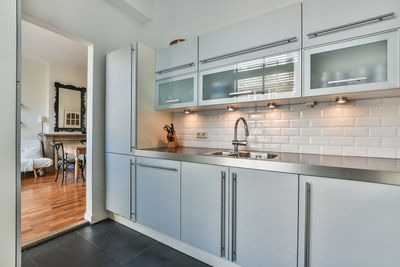 Interior of kitchen